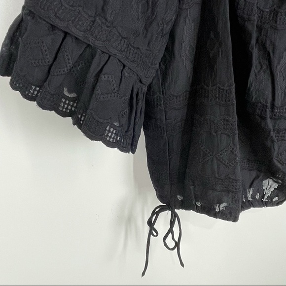 Rebecca Taylor Off Shoulder Top Embroidered - Picture 4 of 9